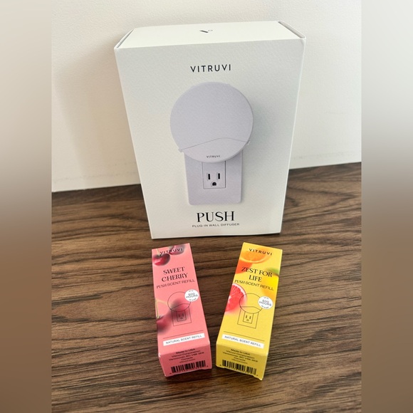 Jilly Box Vitruvi: Push Plug-In Wall Diffuser With 2 Scents - Picture 8 of 8